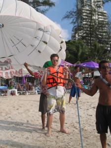 Aidan paragliding in Thailand fs